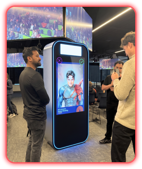 Medium AI Photo Booth interactive event experience