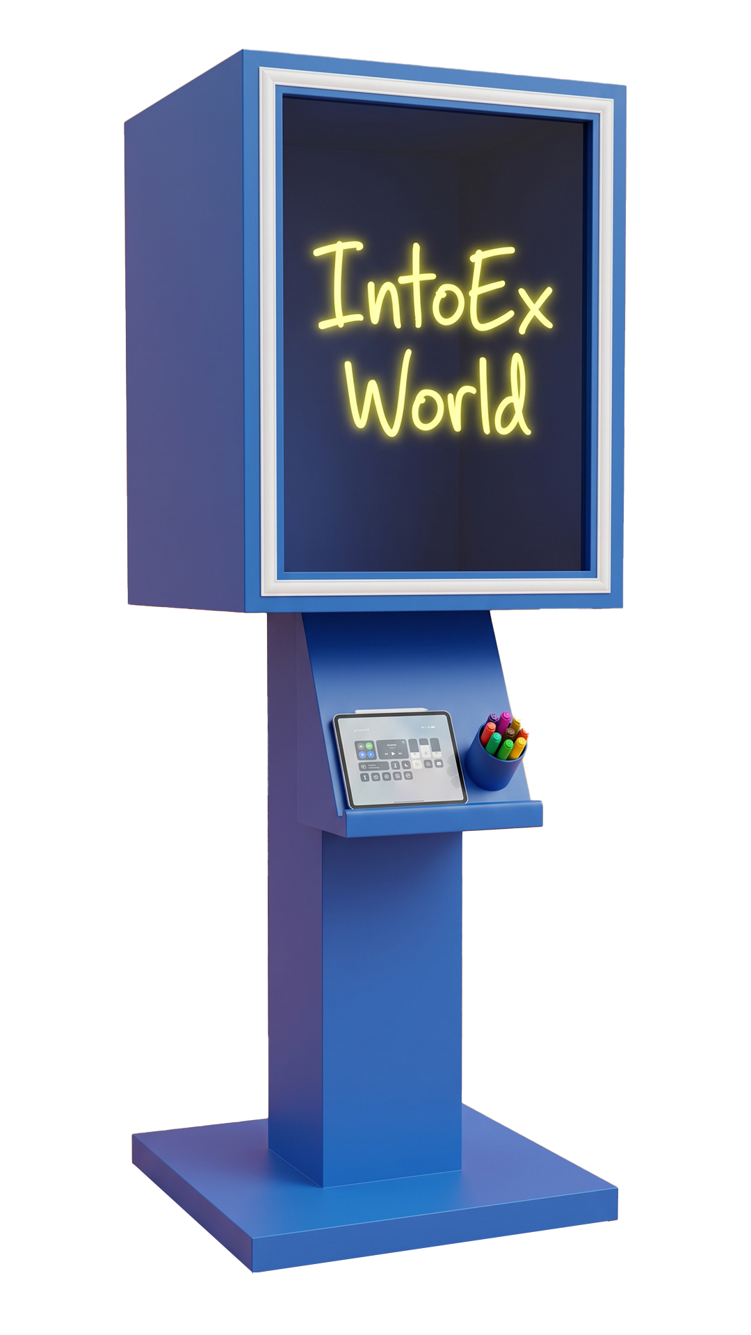 Medium INtoEX Scribble Booth kiosk